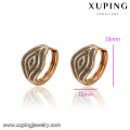 93399 vente chaude europe yeux forme or plaqué hoop boucles d&#39;oreilles bijoux fabriqués en chine